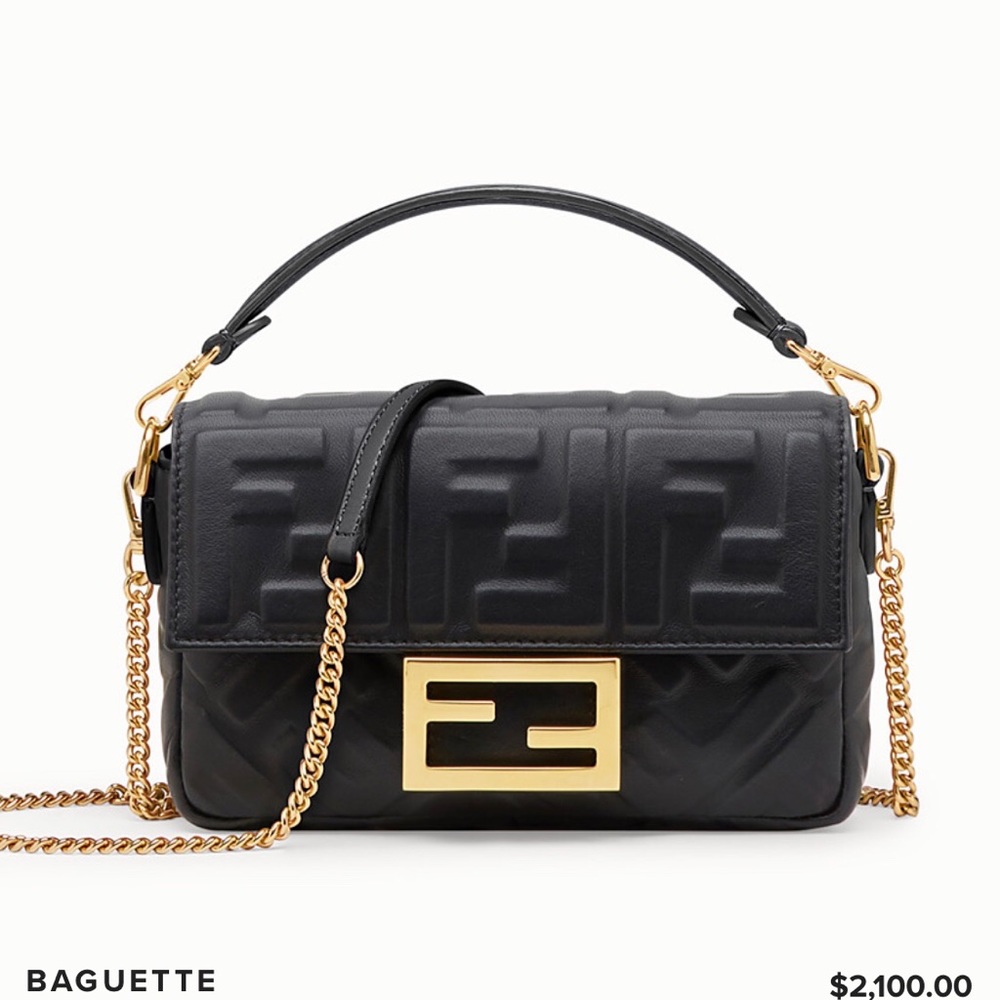Authentic Fendi Iconic Baguette bag. NWT